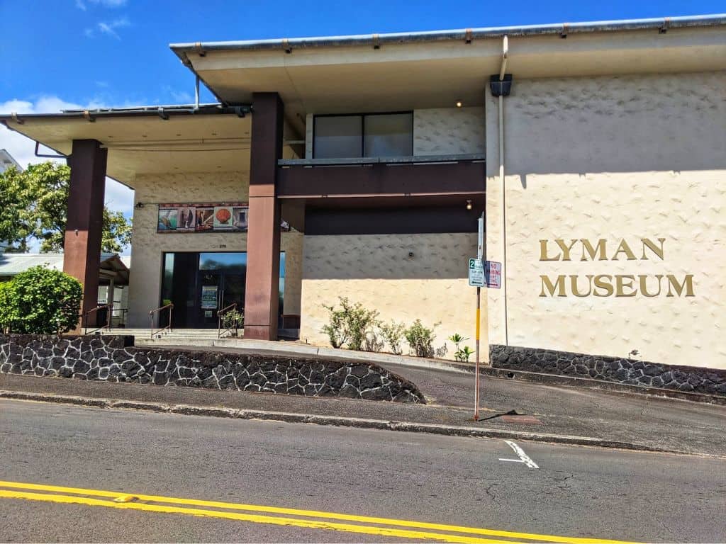 Lyman Museum entrance