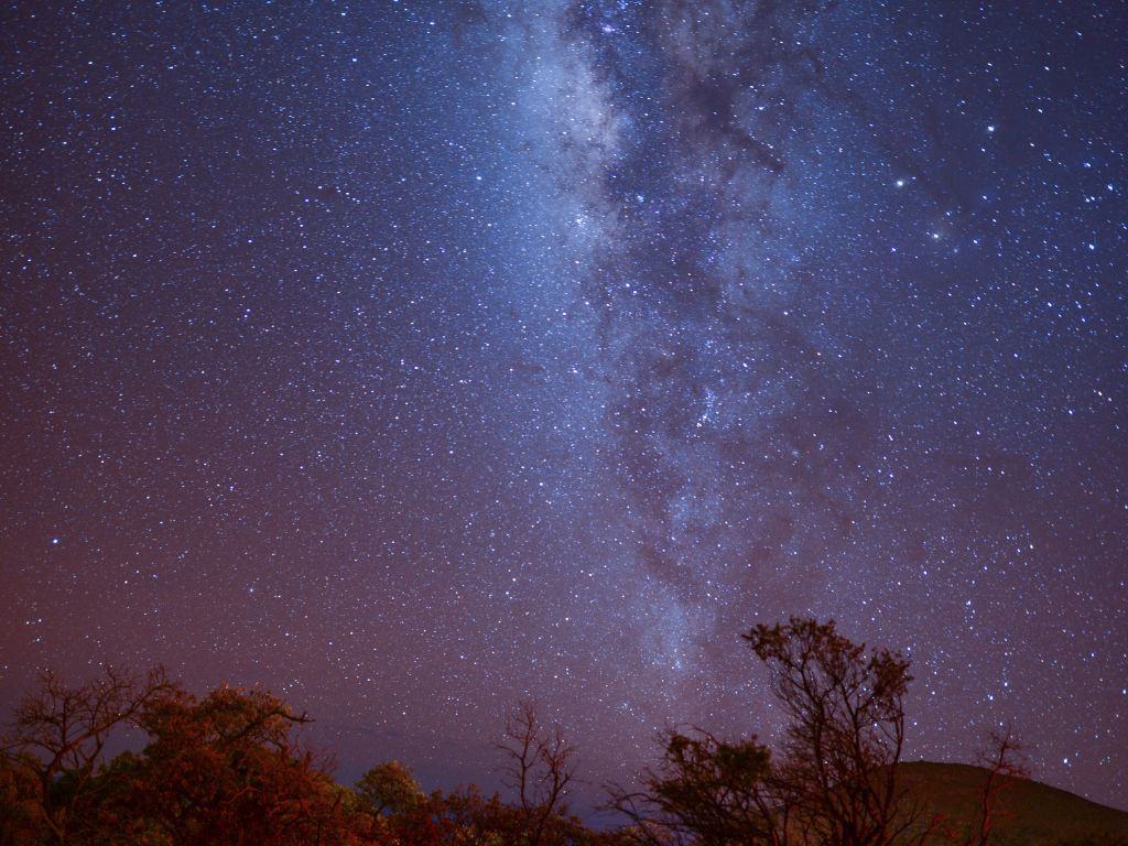 Milky Way seen from Mauna Kea